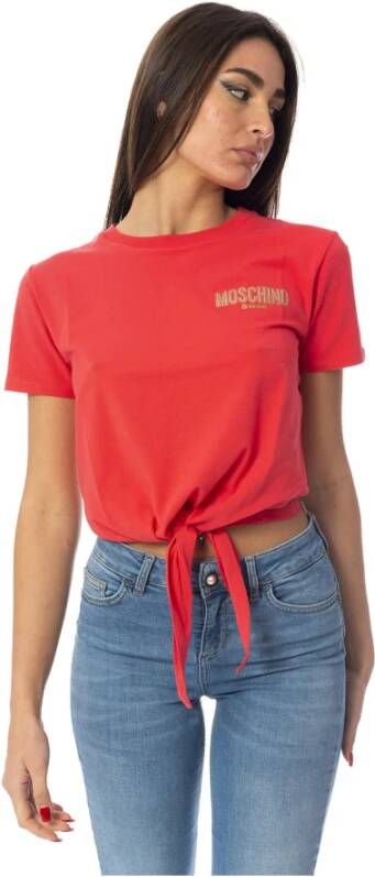 Moschino T-Shirts Oranje Dames