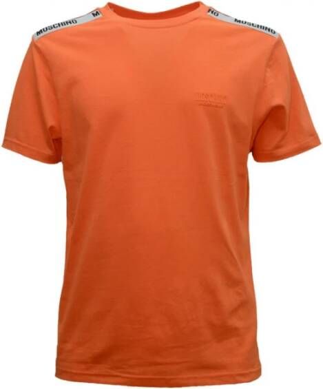 Moschino T-Shirts Oranje Heren