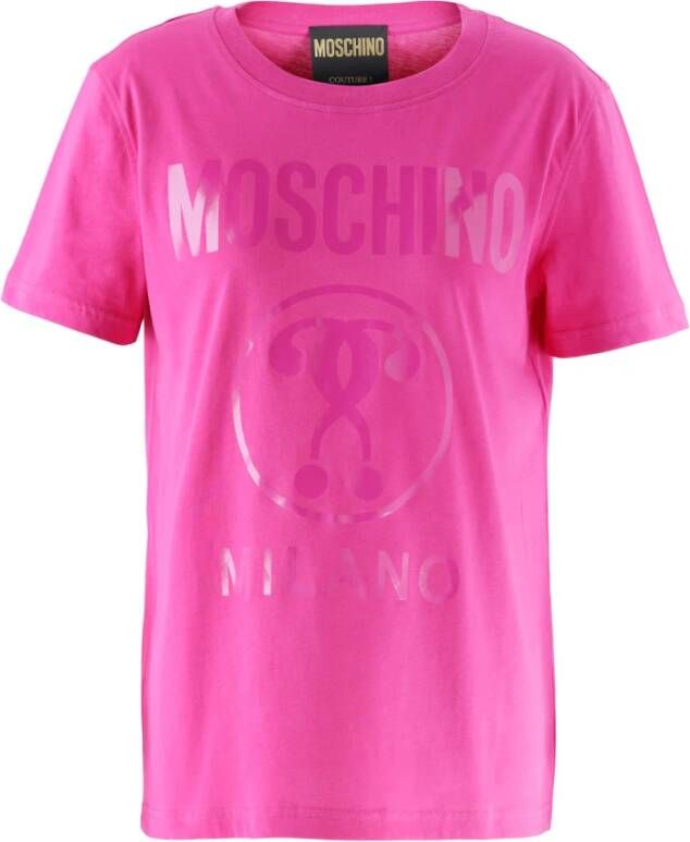 Moschino T-shirts Roze Dames
