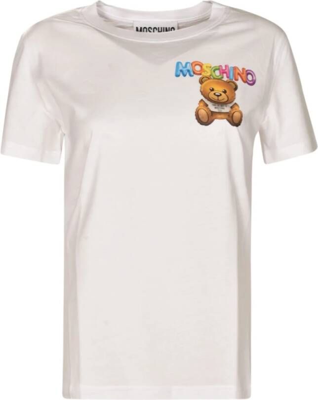 Moschino T-Shirts Wit Dames