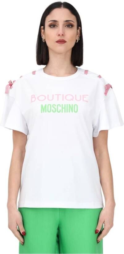 Moschino T-Shirts Wit Dames