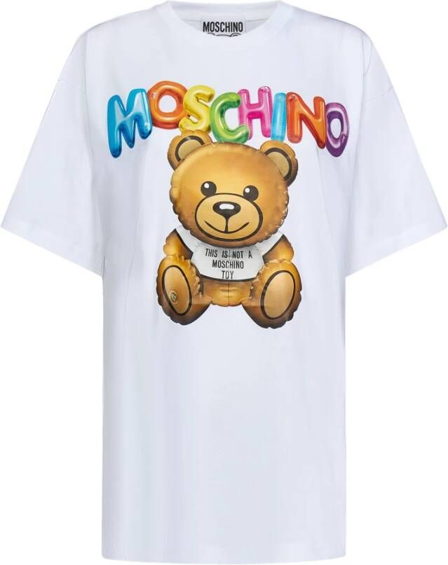 Moschino T-Shirts Wit Dames