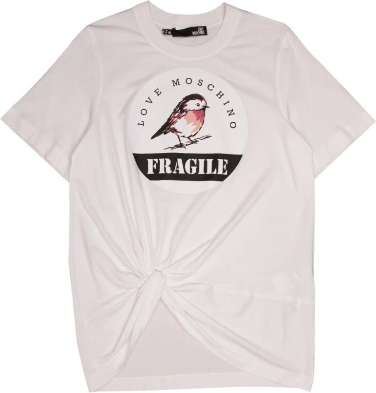 Moschino T-Shirts Wit Dames