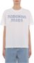 Moschino Jeans T-shirts en Polos Wit White Dames - Thumbnail 2