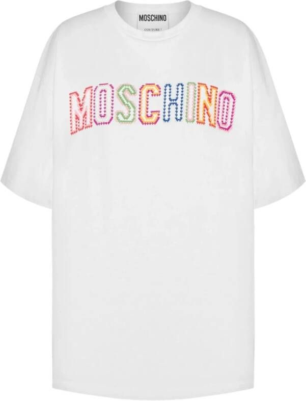 Moschino T-Shirts Wit Dames