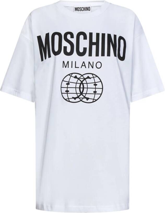 Moschino T-Shirts Wit Dames