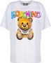 Moschino Oversize Opblaasbare Teddy T-Shirt White - Thumbnail 1