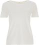 Moschino Essentieel T-shirt met korte mouwen voor dames White Dames - Thumbnail 3