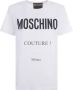 Moschino Natuurlijk Wit T-Shirt White - Thumbnail 3