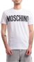 Moschino Logo T-shirt zwart Zra0701 7041 1555 Zwart Heren - Thumbnail 11