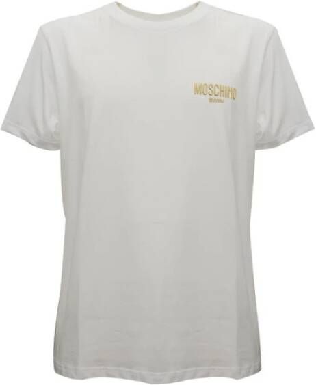 Moschino T-Shirts Wit Heren