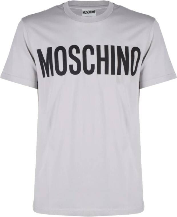 Moschino T-Shirts Grijs Heren