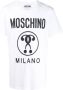 Moschino Witte T-shirts en Polos White Heren - Thumbnail 4