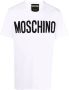Moschino Logo T-shirt zwart Zra0701 7041 1555 Zwart Heren - Thumbnail 7