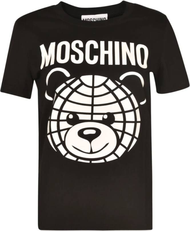 Moschino T-Shirts Zwart Dames