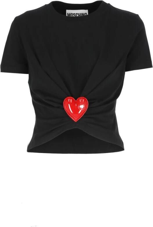 Moschino T-Shirts Zwart Dames