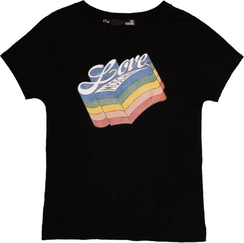 Moschino T-Shirts Zwart Dames