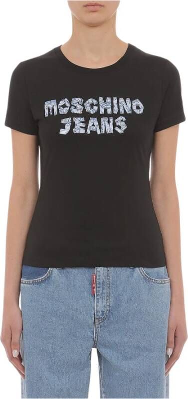 Moschino T-Shirts Zwart Dames