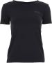 Moschino Dames T-shirt met korte mouwen Model 1901-9003 Black Dames - Thumbnail 3