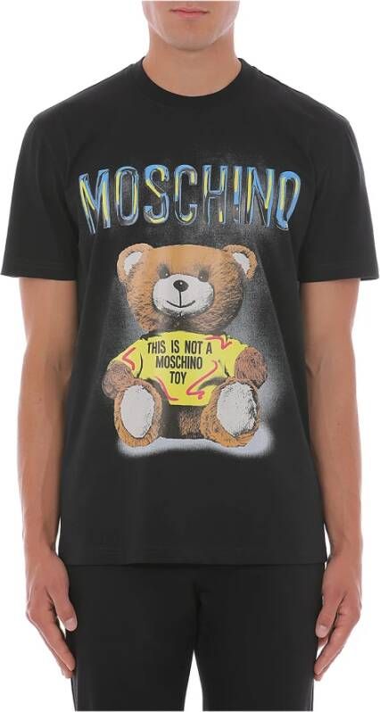 Moschino T-Shirts Zwart Heren