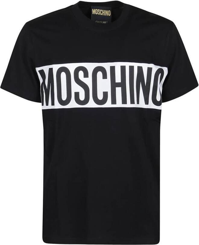 Moschino T-Shirts Zwart Heren