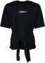 Moschino Dubbel Fit Zwart T-Shirt Black Heren - Thumbnail 1