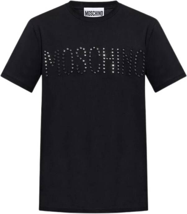 Moschino Stijlvolle Heren T-Shirts Collectie Black Heren