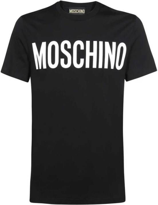 Moschino T-Shirts Zwart Heren