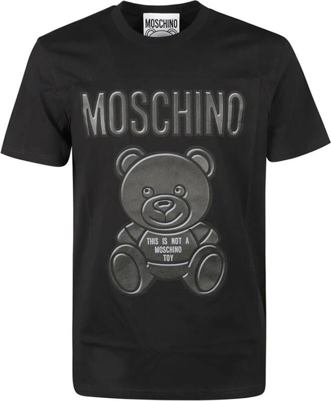 Moschino T-Shirts Zwart Heren