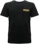Moschino Katoenen T-shirt met korte mouwen voor mannen Black Heren - Thumbnail 1