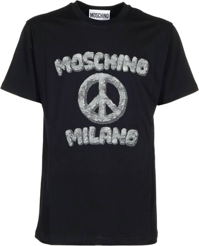 Moschino T-shirts Zwart Heren