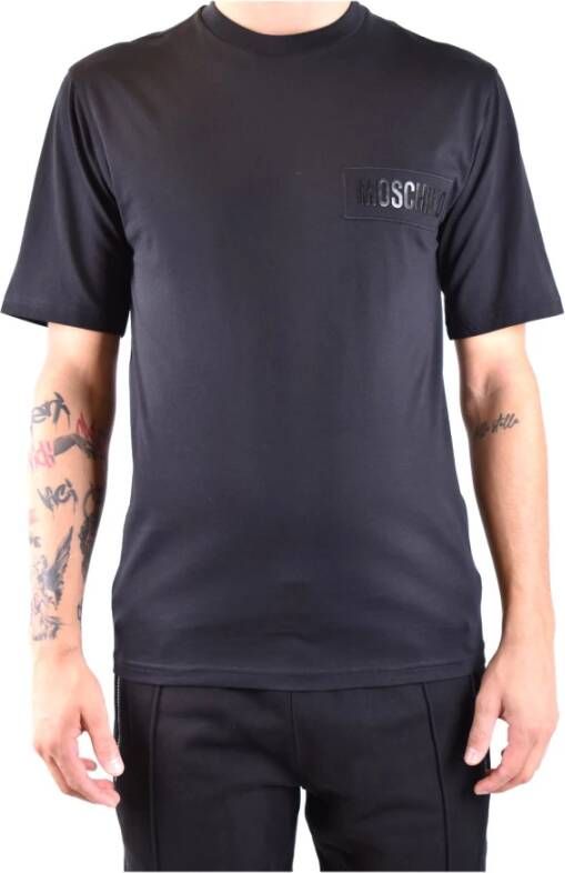 Moschino Upgrade je garderobe met dit heren T-shirt Black Heren