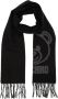 Moschino Teddy Bear Wollen Sjaal Black Heren - Thumbnail 1