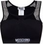 Moschino Top met logo Zwart Dames - Thumbnail 1