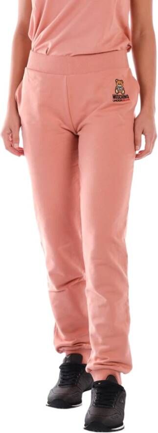 Moschino Comfortabele en stijlvolle sweatpants Pink Dames
