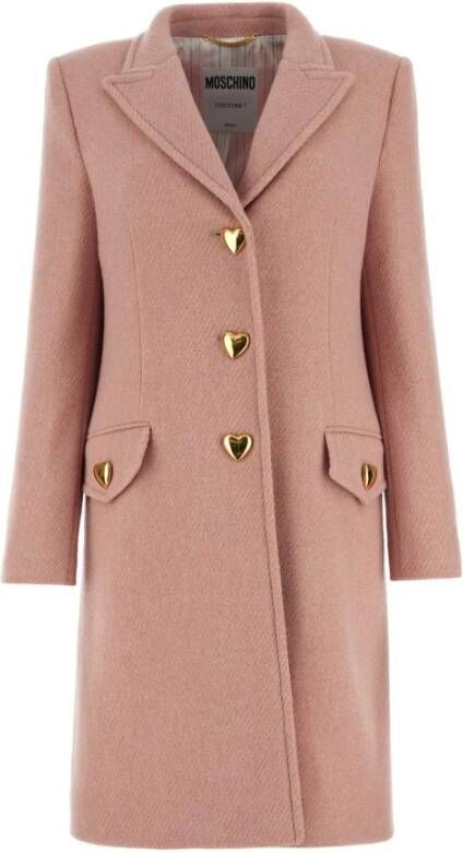 Moschino Trench Coats Roze Dames