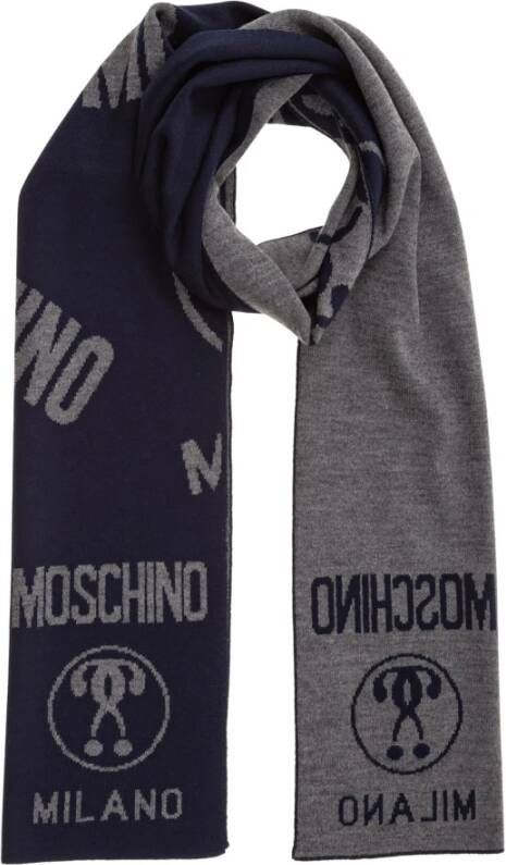 Moschino Tørklæde Blauw Dames