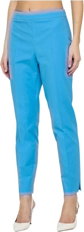 Moschino Trousers Blauw Dames