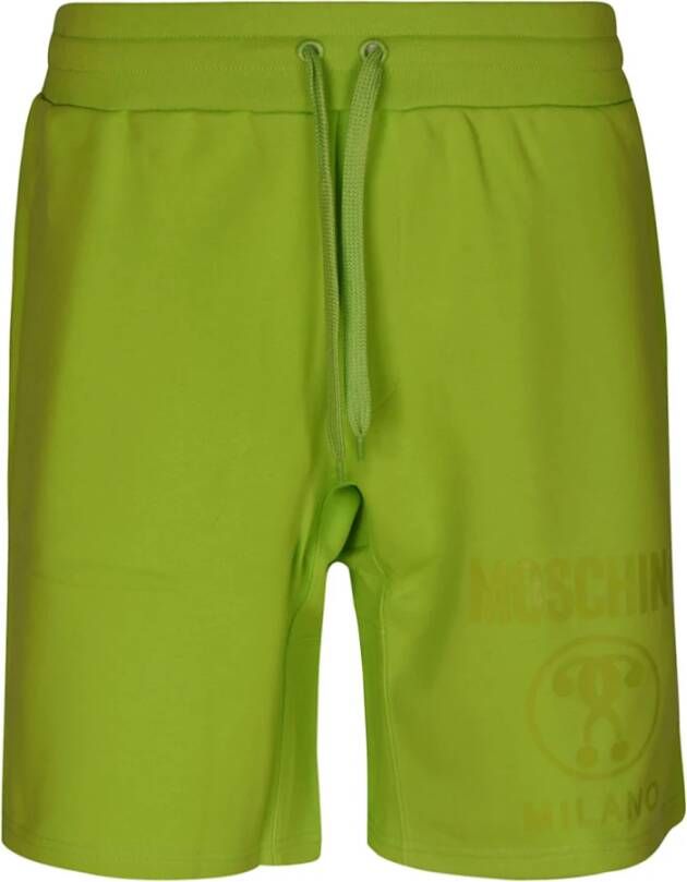 Moschino Trousers Green Groen Heren