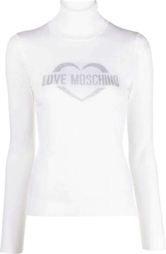 Love Moschino Hou van Moschino -truien Wit Dames