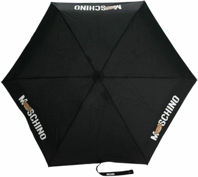 Moschino Umbrellas Zwart Unisex
