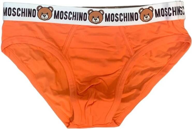 Moschino Oranje Teddybeer Slip Orange Heren