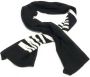 Moschino Luxe wollen sjaal voor heren Black Heren - Thumbnail 3