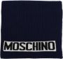 Moschino Vinter tørklæde Blauw Heren - Thumbnail 1