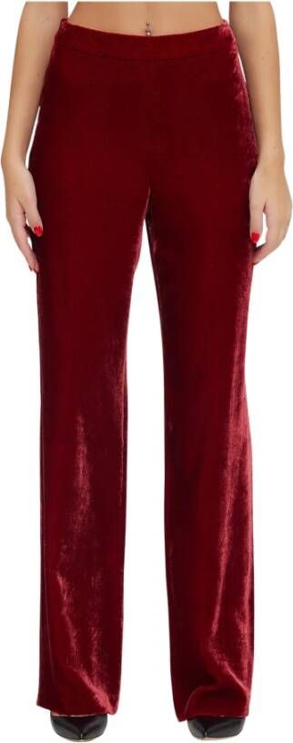 Moschino Wide Trousers Rood Dames