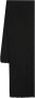 Moschino Elegante Zwarte Sjaal voor Vrouwen Black Dames - Thumbnail 1