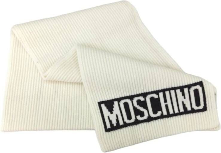 Moschino Wintersjaal Beige Heren
