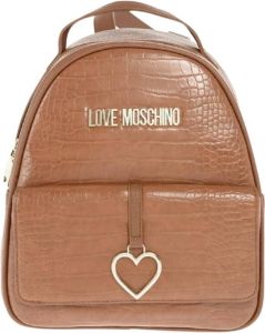 Moschino Women& Shoulder Bag Bruin Dames