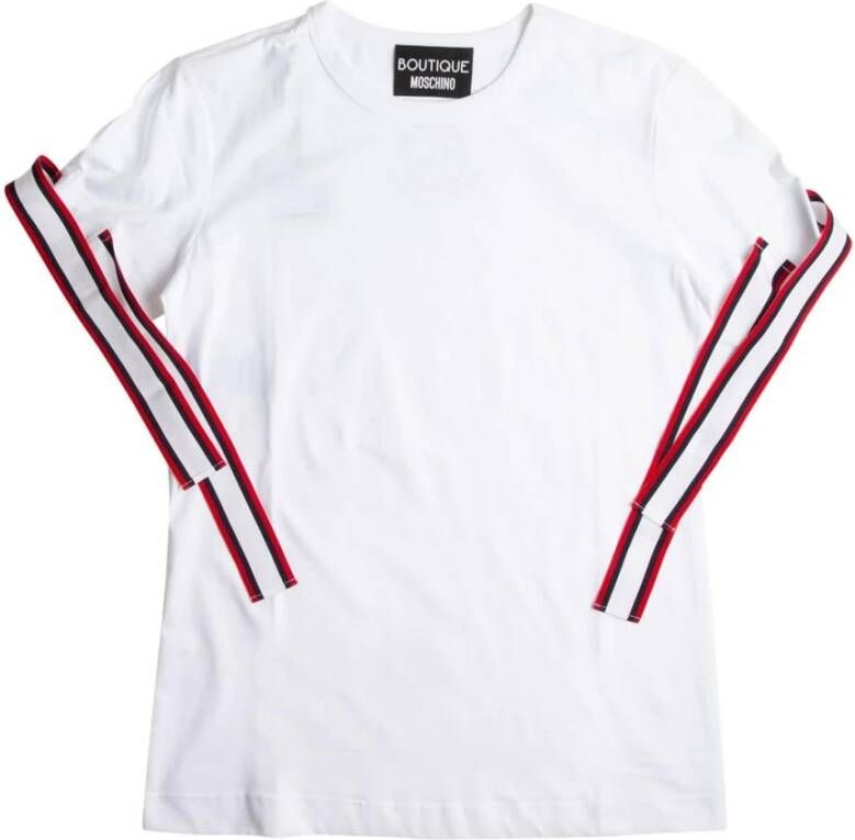 Moschino Womens Polo Shirt Wit Dames