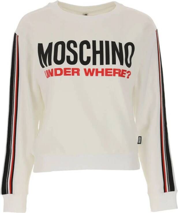 Moschino Womens sweatshirt A1712 9001 Wit Dames